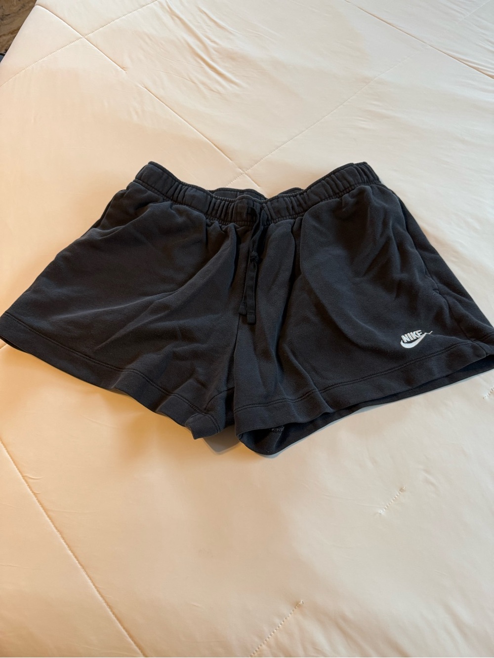 Nike Women's Black Athletic Drawstring Shorts